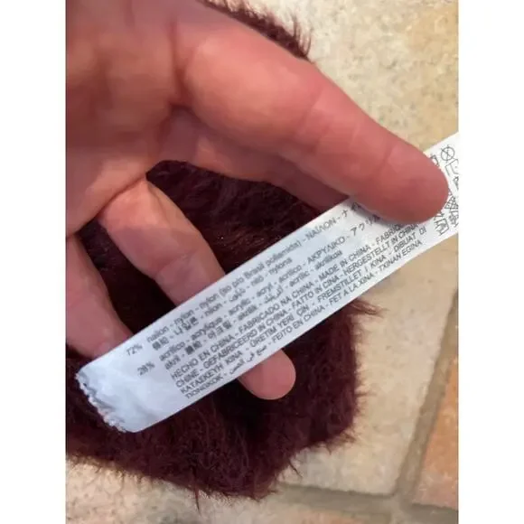 Zara fuzzy crop tank size M - Picture 4 of 4